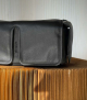 signature oblong handbag black