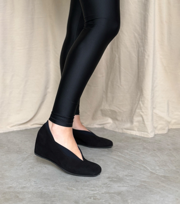 wedge ballerinas taos black
