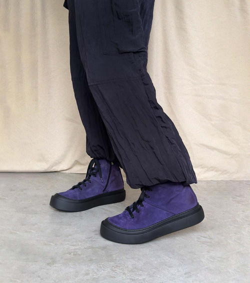 high sneakers 8282 curve indaco purple