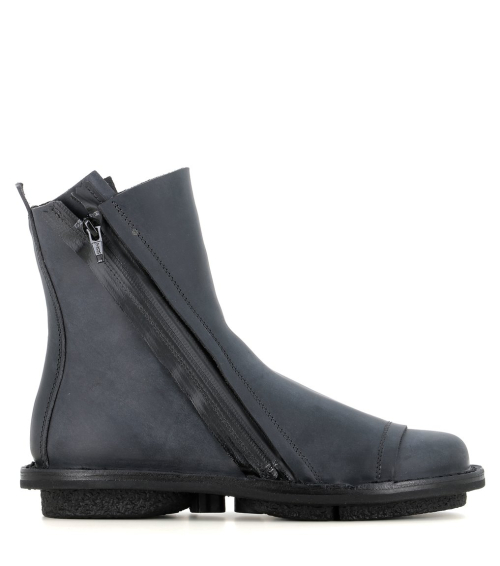 botines process f negro patinado