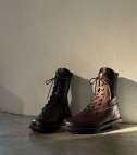 lace-up boots flicker f espresso brown