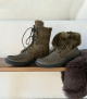 botas forradas origin polo caqui taupe