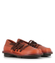 ballerines calima f brandy orange
