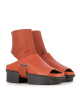 sandals sock boots daybreak f orange brandy
