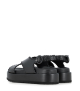 sandals ursula 1003 black nappa