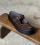 chaussures curve 10133 coffee marron