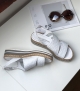 sandales milan 8329 blanc