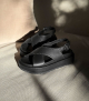 sandalias ursula 1003 negro nappa