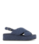 sandales forli 9806 velvet bleu