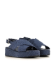 sandales forli 9806 velvet bleu