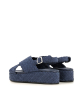 sandales forli 9806 velvet bleu