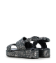 sandals forli 9805 silver graphite