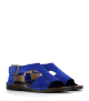 sandals san 201 cobalt blue browny