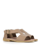 sandals san 201 nude beige