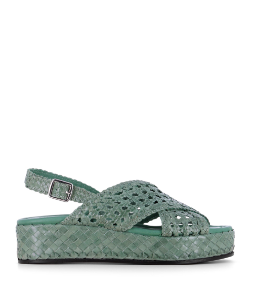sandalias forli 12033 verde turquesa