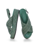 sandalias forli 12033 verde turquesa