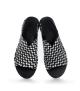 sandals woven san 102 nero bianco