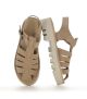 sandales fisherman 038 beige cammello