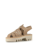 sandalias fisherman 038 beige cammello