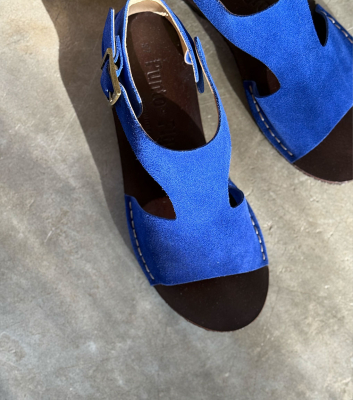 sandales san 201 bleu...