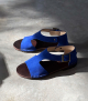 sandalias san 201 azul cobalto browny