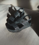 sandals forli 9805 silver graphite
