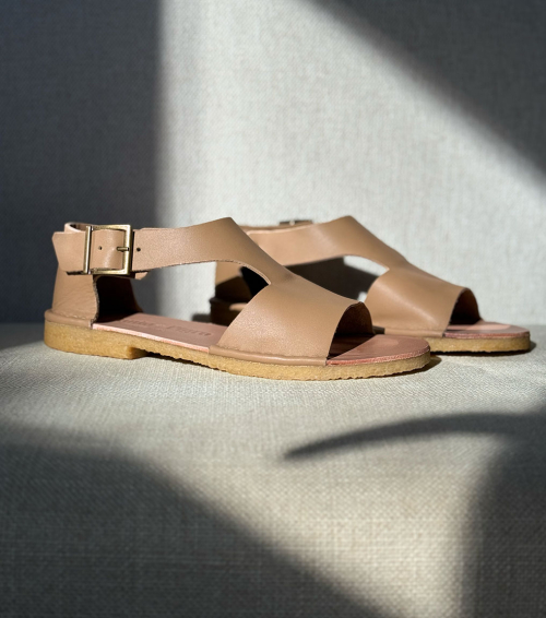 sandales san 201 beige nude