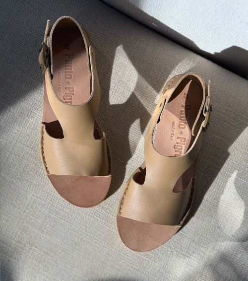 sandales san 201 beige nude
