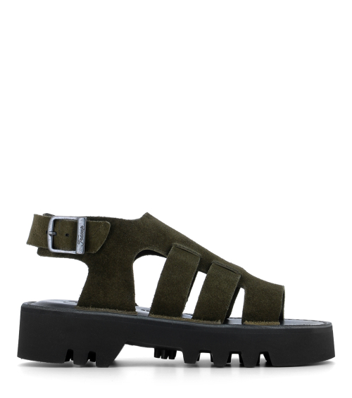 sandals fisherman 031 olive khaki