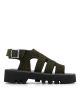 sandales fisherman 031 kaki olive
