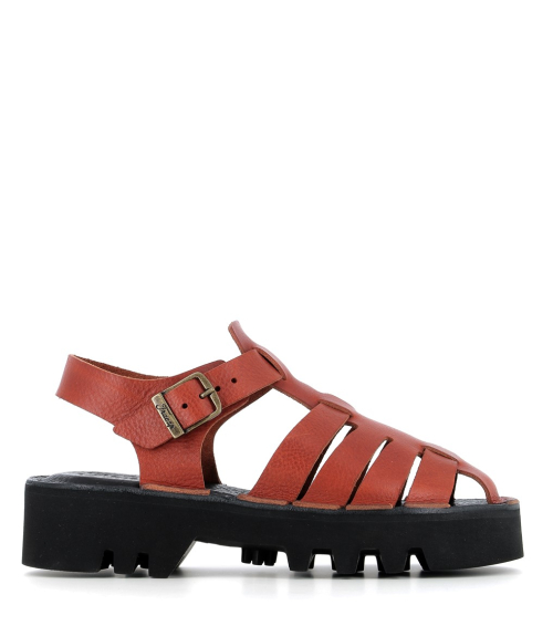 sandals fisherman 038 warm rust