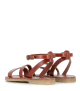 sandales skaerbaek 40 camel