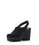 wedge sandals inga black