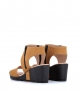 sandales clovis ocre