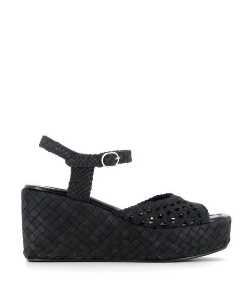 sandalias cuña ankara 10283 velvet negro