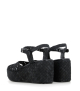 sandalias cuña ankara 10283 velvet negro