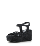 sandalias cuña ankara 10283 velvet negro