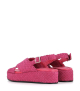 sandalias forli 9806 velvet rosa lirio
