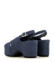 sandalias cuña delhi 9241 velvet azul