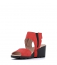 sandales clovis corail