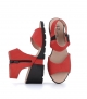 sandals clovis corail