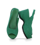 sandalias cuña delhi 9243 velvet verde
