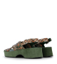 sandalias dona 12093 verde musgo