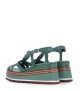 sandales valeri 12126 vert turquoise