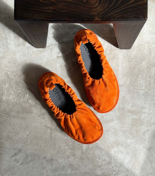 ballerines barefoot 9785 arancio orange