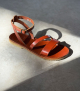 sandalias skaerbaek 40 camel