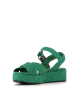 sandales forli 9807 velvet vert