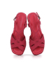 sandales compensées ankara 10280 rouge fuchsia