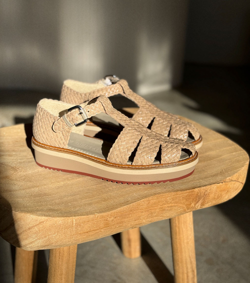 sandales fisherman virgin 12053 beige