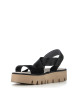 sandales 9543 noir beige